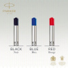 Стержень шариковый Parker QuinkFlow Z08 (CW1950372) M 1мм черные чернила блистер (2шт)
