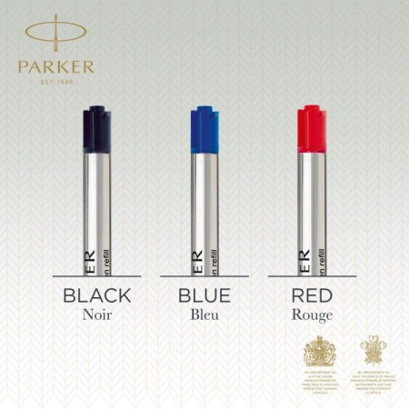 Стержень шариковый Parker QuinkFlow Z08 (CW1950372) M 1мм черные чернила блистер (2шт)