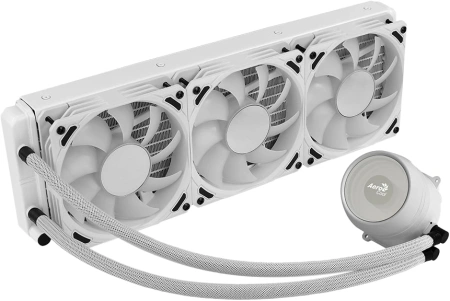 Система водяного охлаждения Aerocool Mirage L360 White ARGB Soc-AM5/AM4/1151/1200/2066/1700 4-pin 20