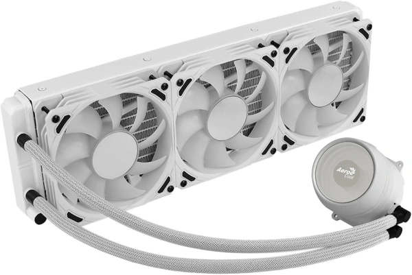 Система водяного охлаждения Aerocool Mirage L360 White ARGB Soc-AM5/AM4/1151/1200/2066/1700 4-pin 20