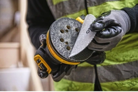 Эксцентр.шлифмашина DeWalt DCW210NT-XJ аккум.