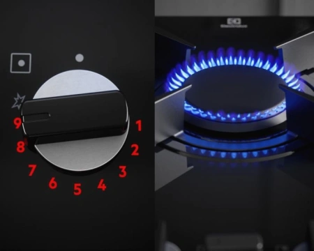 Газовая варочная поверхность Electrolux KGG953753K черный