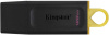 Флеш Диск Kingston 128Gb DataTraveler Exodia DTX/128GB USB3.0 черный/желтый