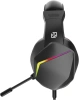 Наушники с микрофоном Оклик HS-L335G черный 2.2м мониторные USB оголовье (1972582)