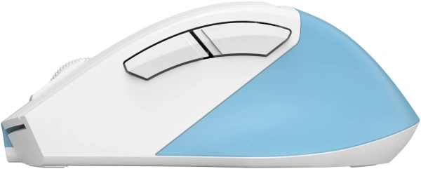 Мышь A4Tech Fstyler FG45CS Air2 голубой/белый оптическая (2000dpi) silent беспроводная USB для ноутб