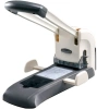 Дырокол Kw-Trio Lever-Tech HD 9546 макс.:100лист. металл/пластик серый отв.:2 с линейкой