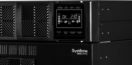 Источник бесперебойного питания Systeme Electriс SRT SRTSE10KRTXLI-NC 10000Вт 10000ВА черный
