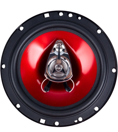 Колонки автомобильные Kicx SP 165 130Вт 90дБ 4Ом 16.5см (6 1/2дюйм) (ком.:2кол.) коаксиальные трехполосные