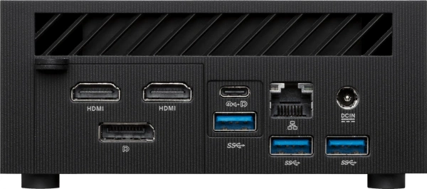 Неттоп Asus PN53-S5163MD Ryzen 5 7535HS/16Gb/SSD512Gb Radeon 660M/noOS/черный