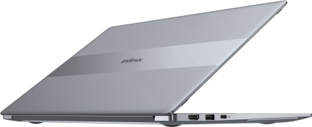Ноутбук Infinix Inbook Y2 Plus Core i3 1115G4 8Gb SSD256Gb Intel UHD Graphics 15.6" IPS FHD (1920x1080) Windows 11 Home grey WiFi BT Cam (71008301120)