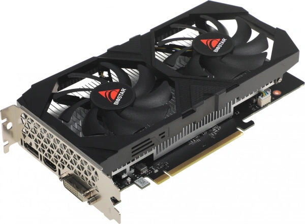 Видеокарта Biostar PCI-E RTX3050-6G NVIDIA GeForce RTX 3050 6Gb 96bit GDDR6 1042/14000 HDMIx1 DPx3 HDCP Ret