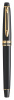 Ручка перьев. Waterman Expert 3 (CWS0951640) Black Laque GT F сталь подар.кор.