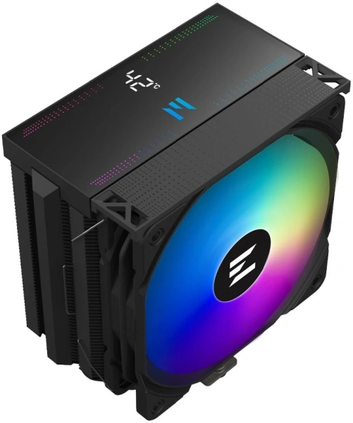 Устройство охлаждения(кулер) Zalman CNPS13X DS ARGB Soc-AM5/AM4/1200/1700/1851 черный/белый 4-pin 29.7dB Al+Cu LCD 240W 810gr Ret (CNPS13X DS BLACK)