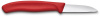 Нож кухонный Victorinox Swiss Classic (6.7301) стальной разделочный лезв.60мм прямая заточка красный без упаковки