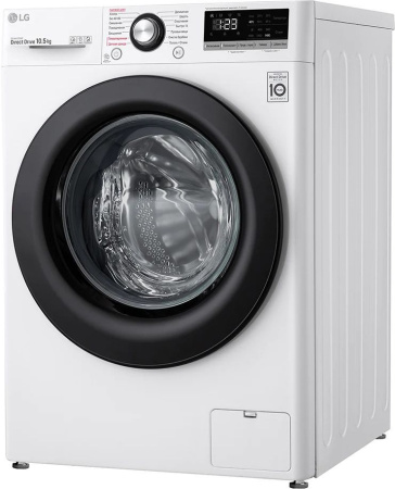 Стиральная машина LG TW4V3RS6W класс: A загр.фронтальная макс.:10.5кг белый инвертер