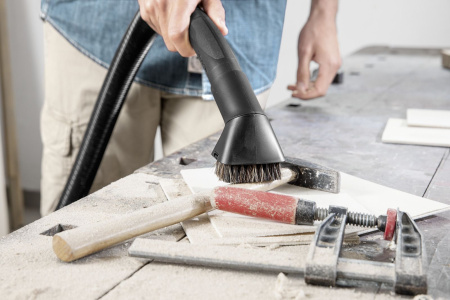 Строительный пылесос Karcher WD 3 P V-17/4/20 Workshop 1000Вт желтый