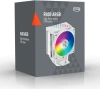 Устройство охлаждения(кулер) PcCooler R400 ARGB Soc-AM5/AM4/1200/1700/1851 белый 4-pin 18-30dB Al+Cu 180W Ret (R400-WHAWYX-US)