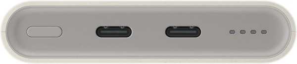 Мобильный аккумулятор Samsung EB-P3400 10000mAh QC3.0/PD3.0 25W 3A 2xUSB-C бежевый (EB-P3400XURGRU)