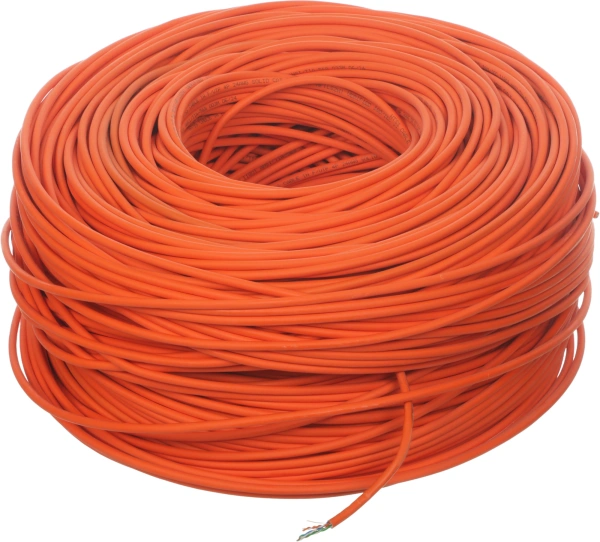 Кабель информ. NTSS (NTSS-IN-FTP4-5E-LSZH-OR) кат.5E F/UTP 4X2X24AWG LSZH внутр. 305м оранж.