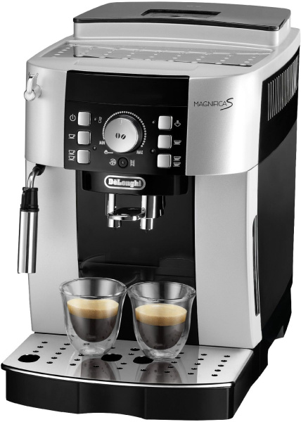 Кофемашина Delonghi Magnifica S ECAM21.117.SB 1450Вт серебристый/черный