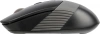 Мышь A4Tech Fstyler FG10S черный/серый оптическая (2000dpi) silent беспроводная USB для ноутбука (4but)
