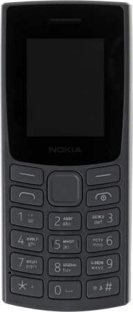 Мобильный телефон Nokia 110 (TA-1567) DS EAC 0.048 черный моноблок 2Sim 1.8" 240x320 Series 30+ 0.3Mpix GSM900/1800 Protect MP3 FM microSD max32Gb