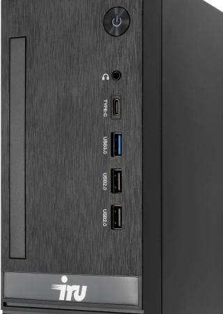 ПК IRU 310SC SFF i3 12100/16Gb/SSD256Gb UHDG 730/W11Pro/черный