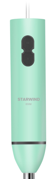 Блендер погружной Starwind SBP1113c 750Вт белый/зеленый