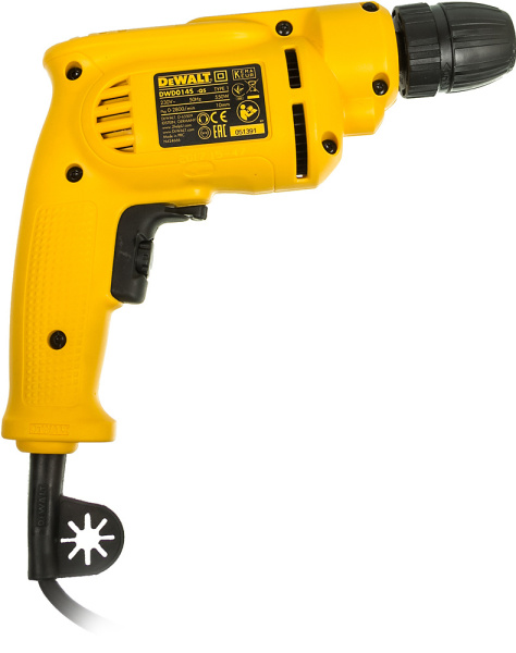 Дрель безударная DeWalt DWD014S-QS 550Вт патрон:быстрозажимной реверс