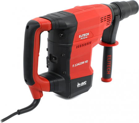 Перфоратор Elitech П 1342ЭМ HD (E2205.003.00) патрон:SDS-max уд.:10Дж 1300Вт (кейс в комплекте)