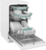 Посудомоечная машина Weissgauff DW 4539 Inverter Touch AutoOpen белый (узкая) инвертер