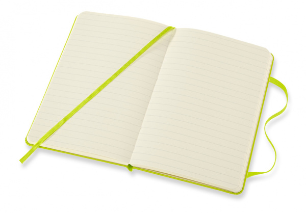 Блокнот Moleskine CLASSIC MM710C2 Pocket 90x140мм 192стр. линейка твердая обложка лайм