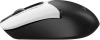Мышь A4Tech Fstyler FG12 Panda белый/черный оптическая (1200dpi) беспроводная USB (3but)