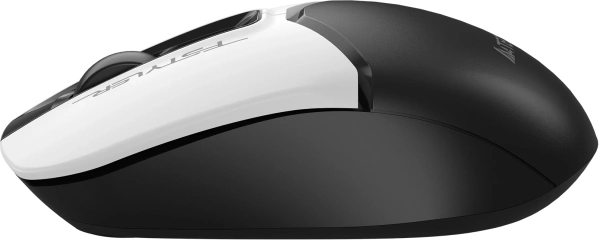Мышь A4Tech Fstyler FG12 Panda белый/черный оптическая (1200dpi) беспроводная USB (3but)