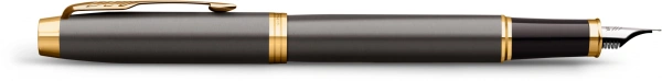 Ручка перьев. Parker IM Premium Grey Core GT (2213776) M черн. черн. подар.кор.