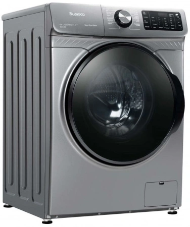 Стиральная машина Бирюса WM-SM814/03 M класс: A+++ загр.фронтальная макс.:8кг серебристый инвертер