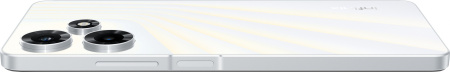 Смартфон Infinix X6831 Hot 30 128Gb 8Gb белый моноблок 3G 4G 2Sim 6.78" 1080x2460 Android 13 50Mpix 802.11 a/b/g/n/ac NFC GPS GSM900/1800 GSM1900 TouchSc FM microSD max1024Gb