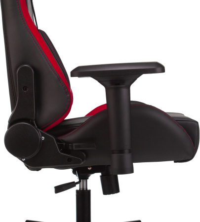 Кресло игровое A4Tech Bloody GC-990 черный/красный эко.кожа крестов. металл