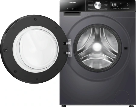 Стиральная машина Hisense WF3S7021BB класс: A загр.фронтальная макс.:7кг черный инвертер