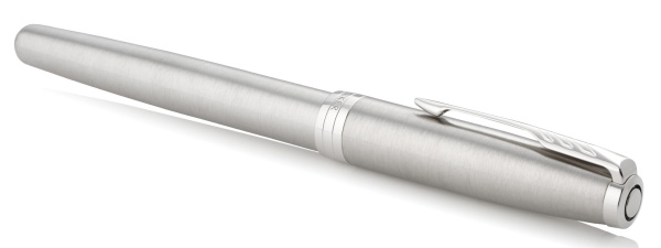 Ручка перьев. Parker Sonnet Core F526 (CW1931509) Stainless Steel CT F сталь нержавеющая