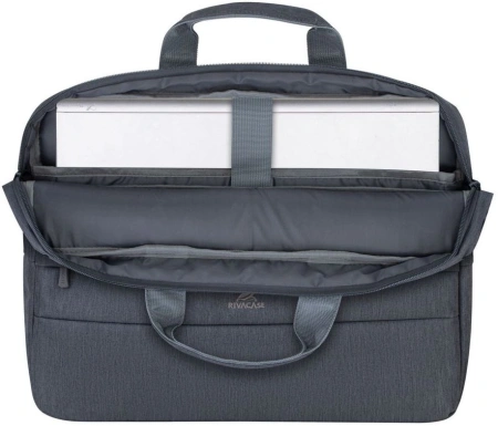 Сумка для ноутбука 15.6" Riva 7532 dark grey темно-серый полиэстер