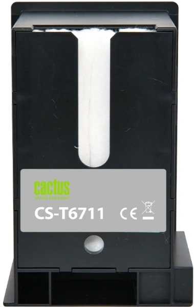 Бункер Cactus CS-T6711 (C13T671100 емкость для отработанных чернил) для Epson WorkForce WF-3620DWF/ WF-3640DTWF/WF-7110DTW