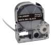 Картридж ленточный Cactus CS-LK5BWV LK-5BWV белый на черном 18x9 для Epson LW400/LW700/LW600P/LW1000P/K400/Z700/Z900