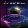 Мышь Оклик 714GM черный оптическая (3200dpi) USB (7but)
