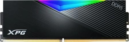 Память DDR5 2x16GB 6800MHz A-Data AX5U6800C3416G-DCLARBK XPG Lancer RGB RTL PC5-54400 CL32 DIMM 288-pin 1.4В kit dual rank с радиатором Ret
