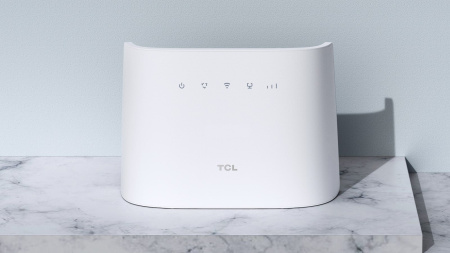 Интернет-центр TCL Linkhub HH61V1 (HH63V1-2BLCRU1-1) 10/100BASE-TX/3G/4G cat.6 белый