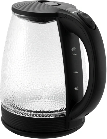 Чайник электрический Vitek VT-7003 1.7л. 2200Вт черный корпус: стекло