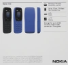 Мобильный телефон Nokia 105 Dual SIM TA-1416 синий моноблок 2Sim 1.77" 120x160 Series 30+ GSM900/1800 Protect MP3 FM microSD
