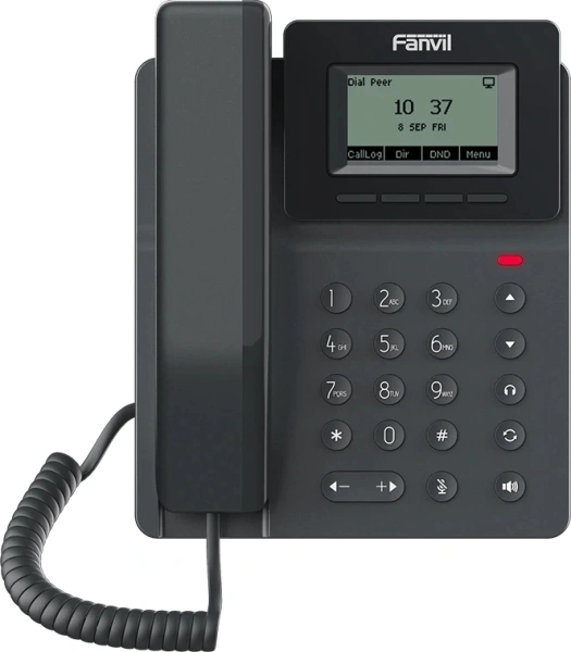 Телефон IP Fanvil V50P черный