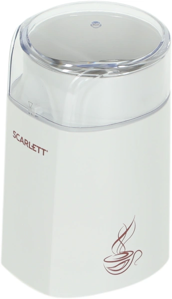 Кофемолка Scarlett SC-CG44506 150Вт сист.помол.:ротац.нож вместим.:60гр белый